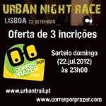 Urban Night Race em Lisboa e Porto